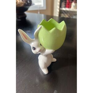Vintage Ceramic Easter Bunny Decor